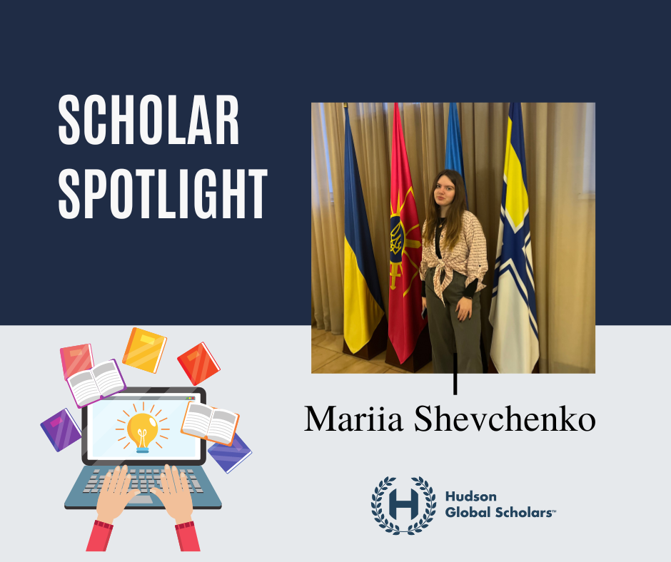 Scholar Spotlight: Mariia Shevchenko Dreams Big Despite Wartime Challenges